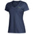 Cutwater Women's V-Neck Tee in Charcoal
