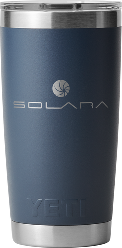 Solara Yeti 20 oz. Rambler Tumbler